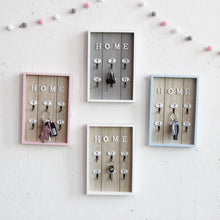 Load image into Gallery viewer, Multi-purpose Home Wall Decor Handmade Wooden key Hook Cargo Storage Box Wall Coat Keys Bags Clothes Hanging Hook Storage Holder