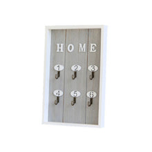 Load image into Gallery viewer, Multi-purpose Home Wall Decor Handmade Wooden key Hook Cargo Storage Box Wall Coat Keys Bags Clothes Hanging Hook Storage Holder